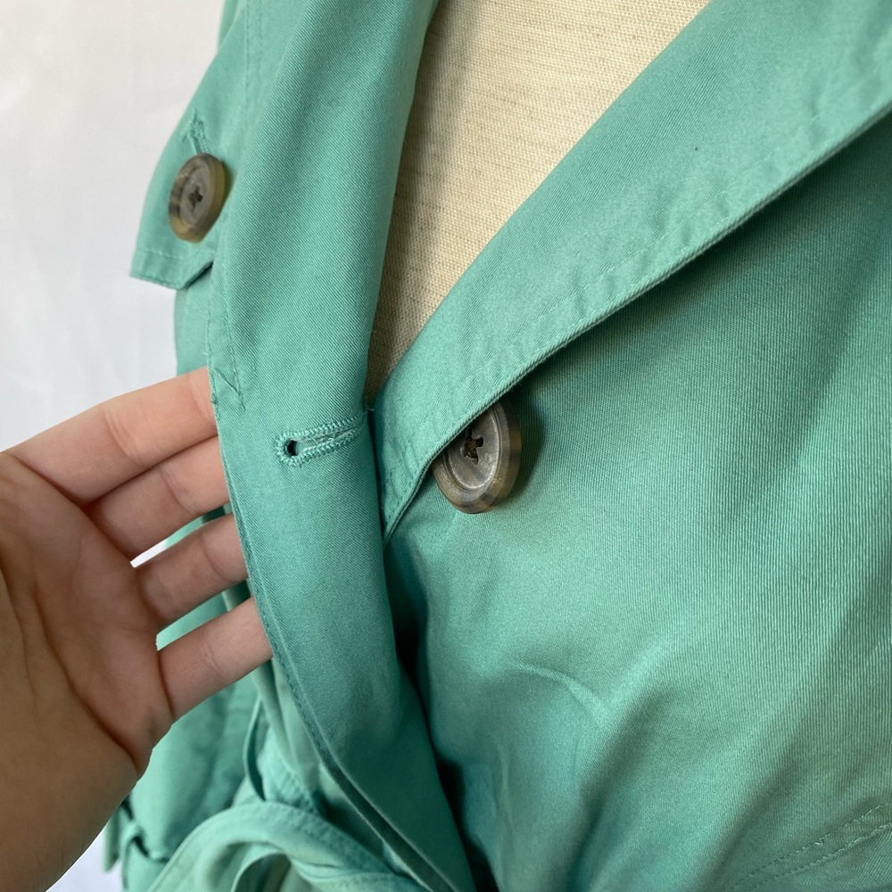 ⭐️ SOLD ⭐️ LAUREN CONRAD Belted Trench Coat - Picture 6 of 12